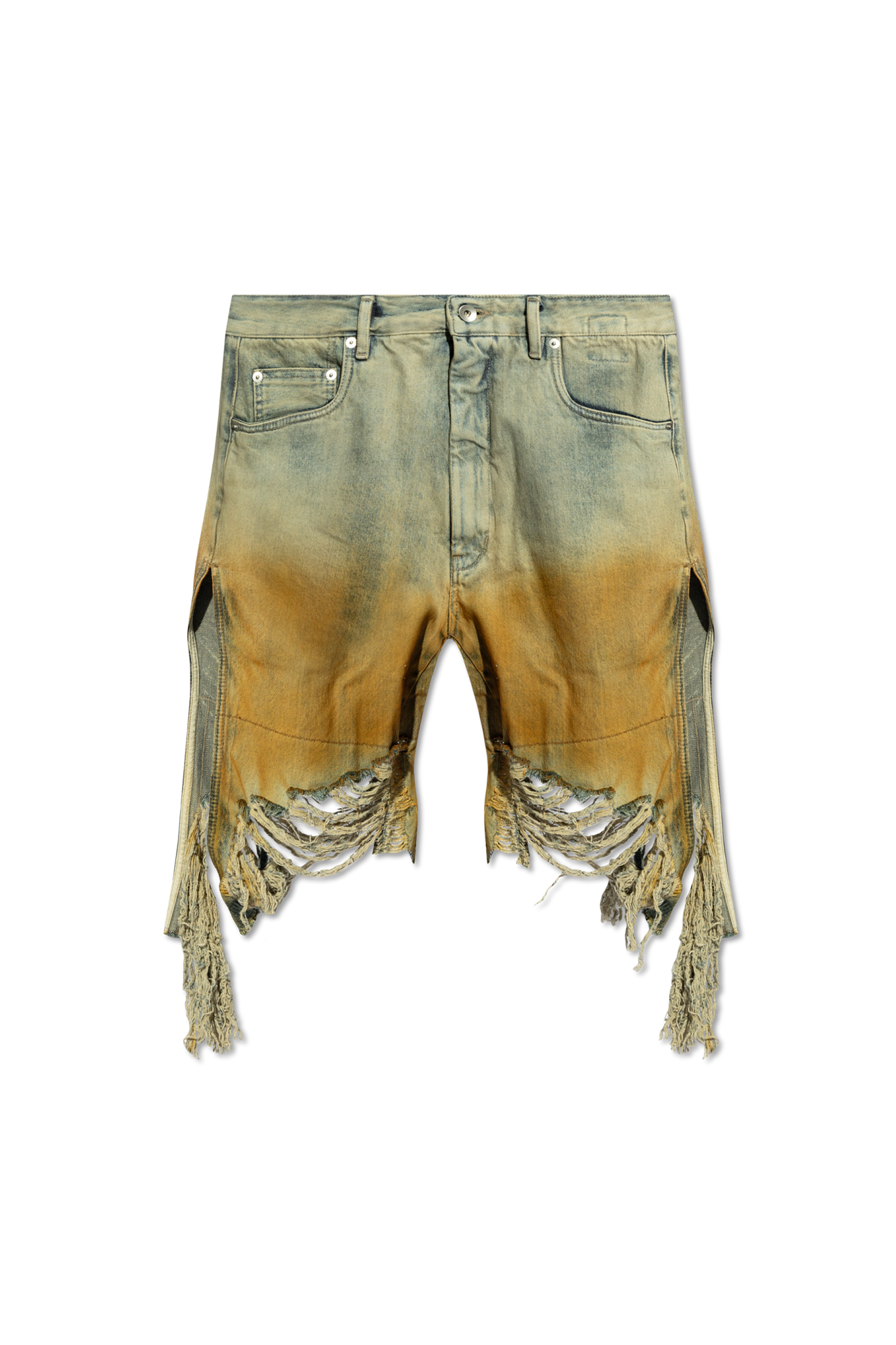 Rick Owens DRKSHDW ‘Geth Cutoffs’ denim shorts