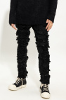 Rick Owens DRKSHDW BLACK Jeans with vintage effect