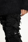 Rick Owens DRKSHDW BLACK Jeans with vintage effect