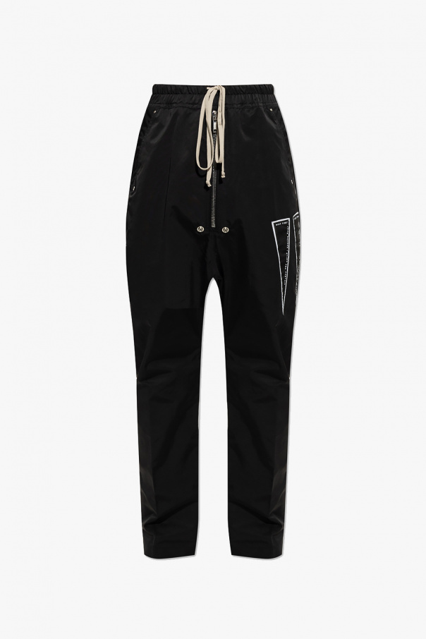 Rick Owens DRKSHDW Patched trousers
