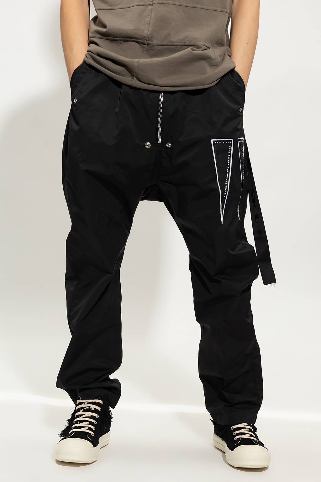 Rick Owens DRKSHDW Patched trousers