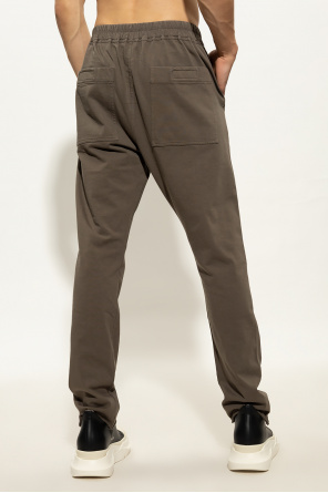 Rick Owens DRKSHDW Add something wild to your fierce wardrobe with the ® Essentials Wavy Leopard Cotton Bike Shorts