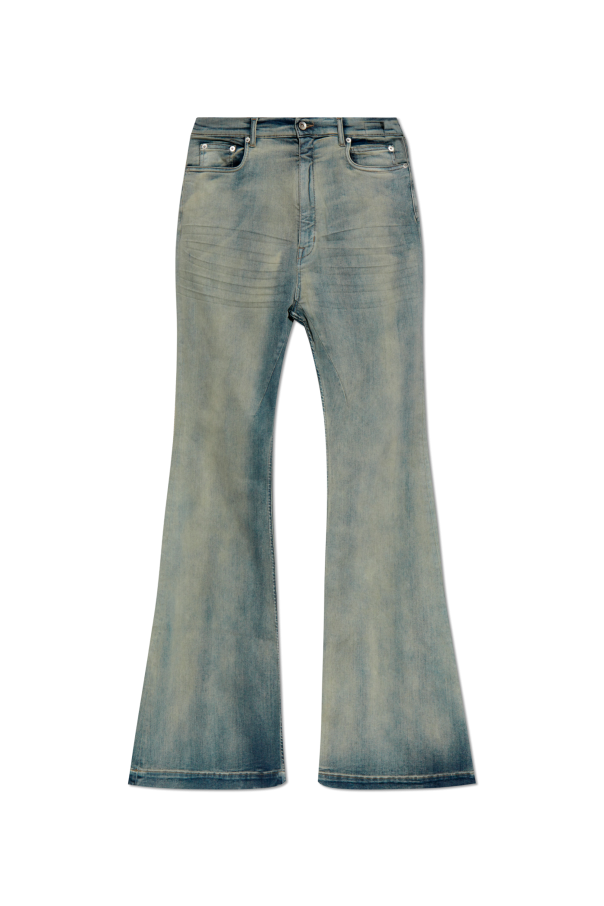 Rick Owens DRKSHDW Denim flares 'Bolan'