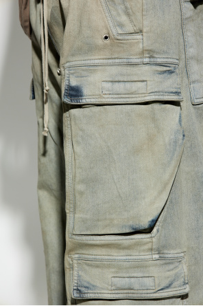 Rick Owens DRKSHDW Jeansy `Double Bargo Jumbo Belas`