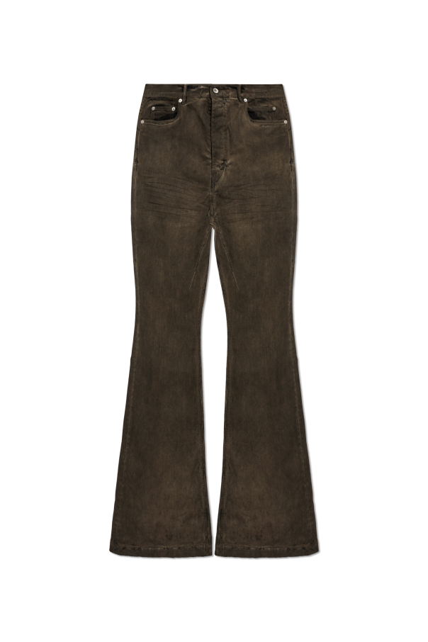 Jeans with a vintage effect od Rick Owens DRKSHDW
