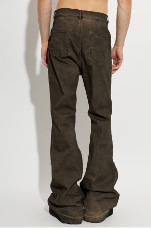Rick Owens DRKSHDW Jeansy z efektem vintage