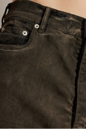 Rick Owens DRKSHDW Jeansy z efektem vintage
