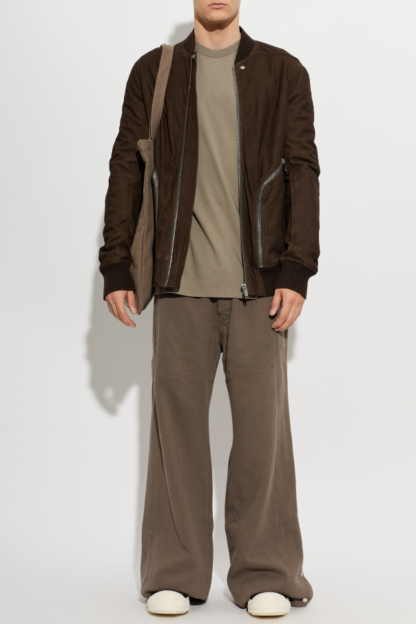 Rick Owens DRKSHDW Spodnie dresowe z szerokimi nogawkami