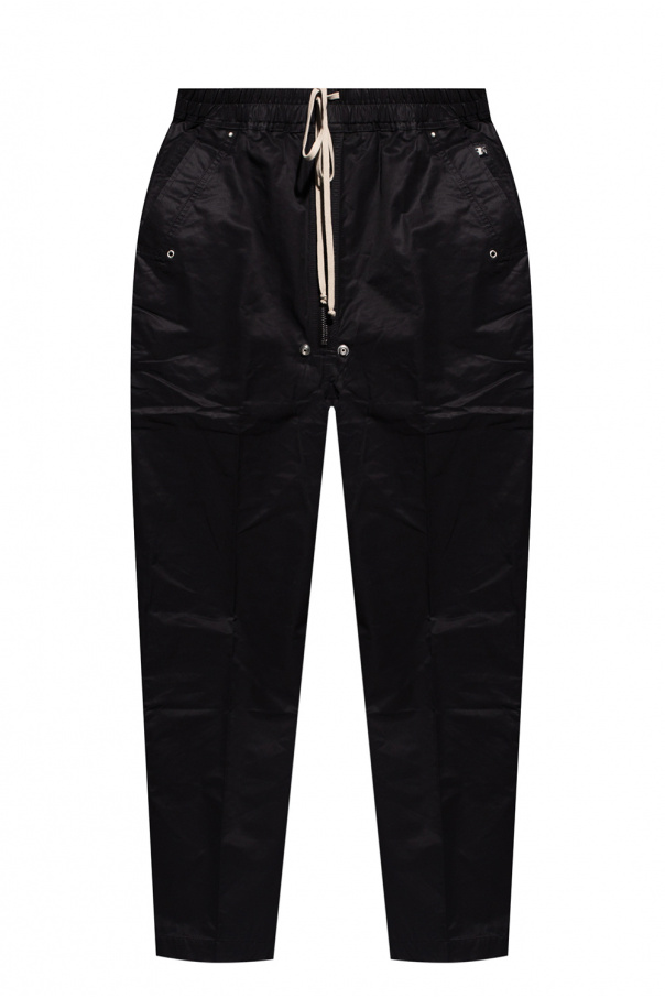 Rick Owens DRKSHDW super trousers with logo