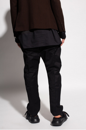 Rick Owens DRKSHDW super trousers with logo