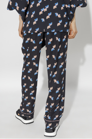 Diane Von Furstenberg ‘Veronica’ patterned trousers