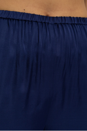 Diane Von Furstenberg Satynowe spodnie ‘Gianna’