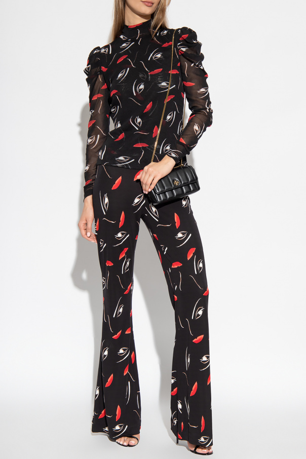 Diane Von Furstenberg ‘Brooklyn’ patterned trousers