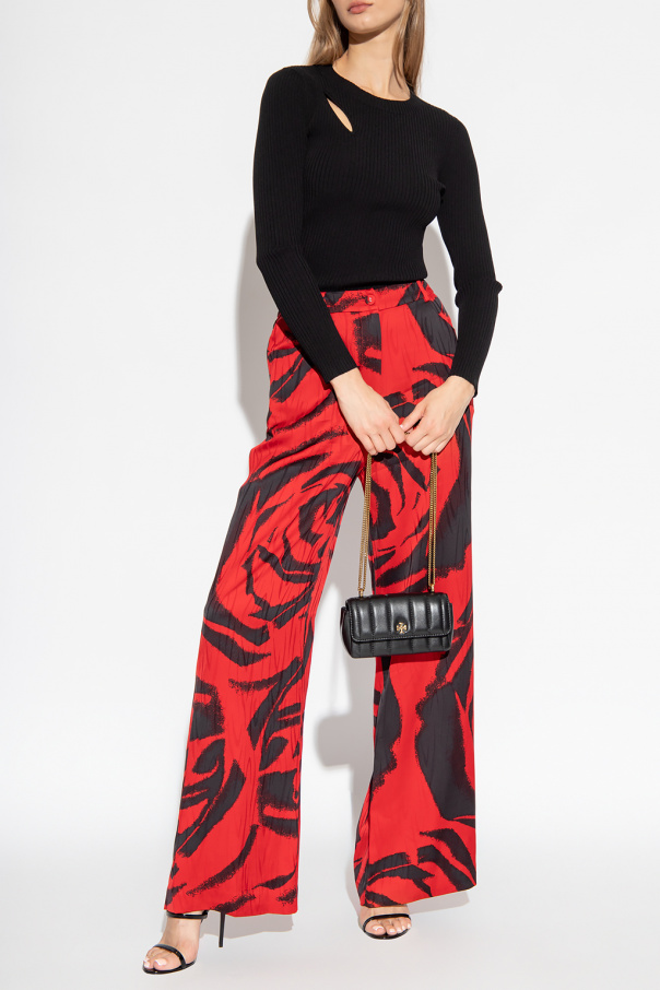 Diane Von Furstenberg ‘Adelaide’ jacquard trousers