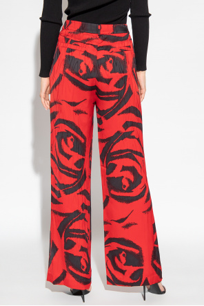 chanel pre owned belted knitted dress item ‘Adelaide’ jacquard tie trousers