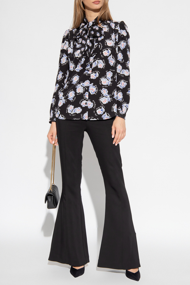 Diane Von Furstenberg Spodnie z rozszerzanymi nogawkami ‘Barcelona’