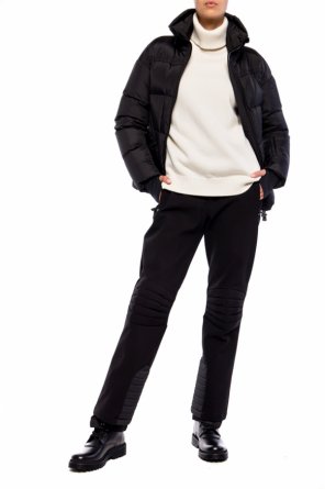 Spodnie narciarskie z wszytymi zamkami od Moncler Grenoble