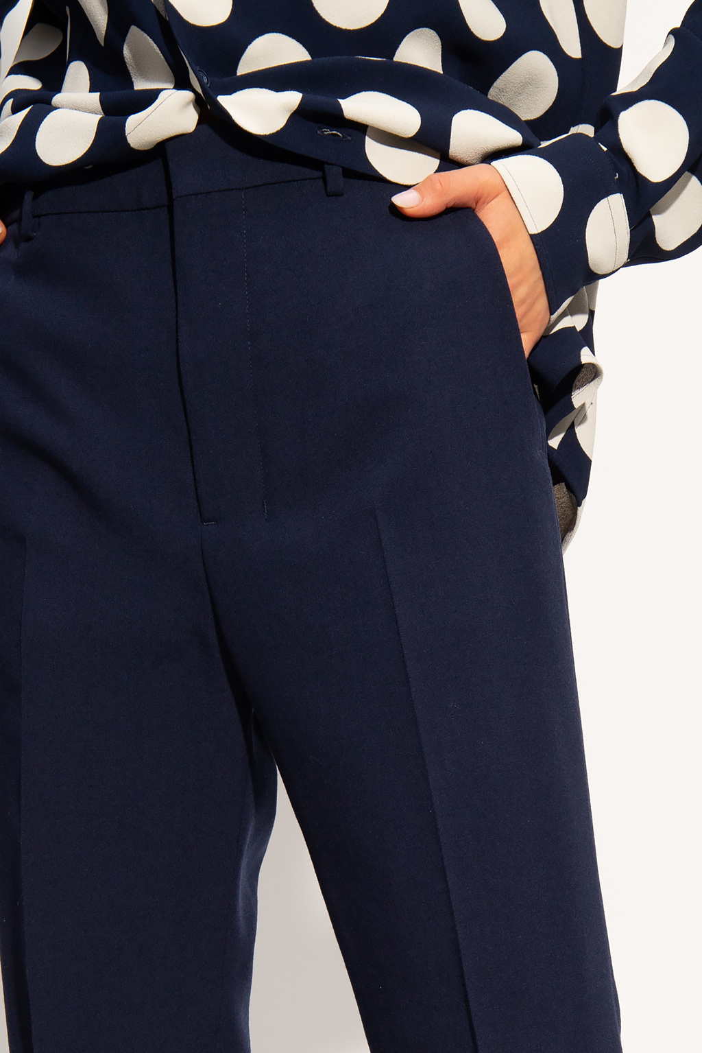 Ami Alexandre Mattiussi Pleat-front trousers