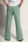 Ami Alexandre Mattiussi Wool pleat-front trousers