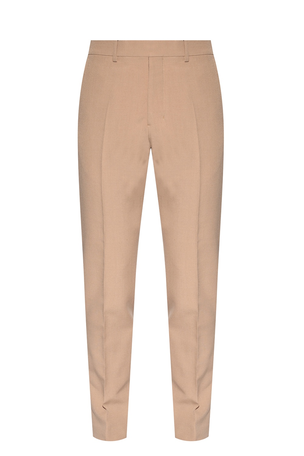 Ami Alexandre Mattiussi Wool pleat-front trousers