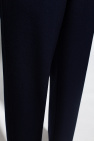 Ami Alexandre Mattiussi NAVY BLUE Pleat-front trousers