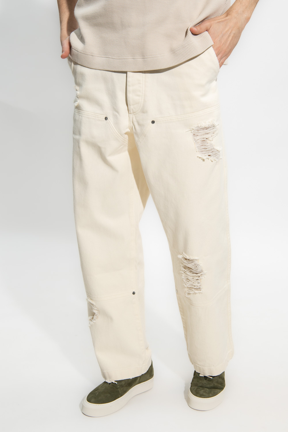 Etudes Pt01 mid-rise tapered jeans