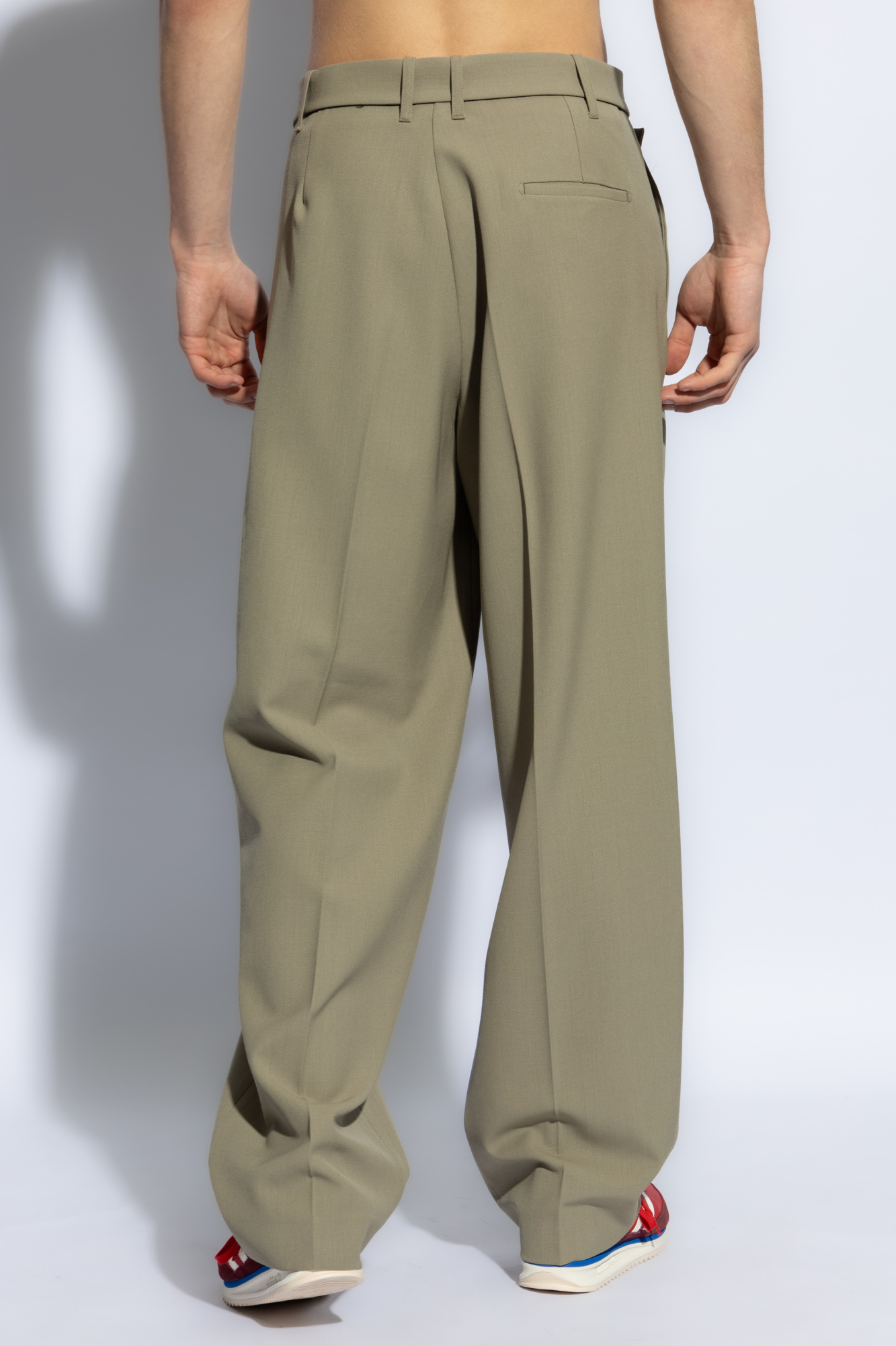 Etudes Pleat-front trousers