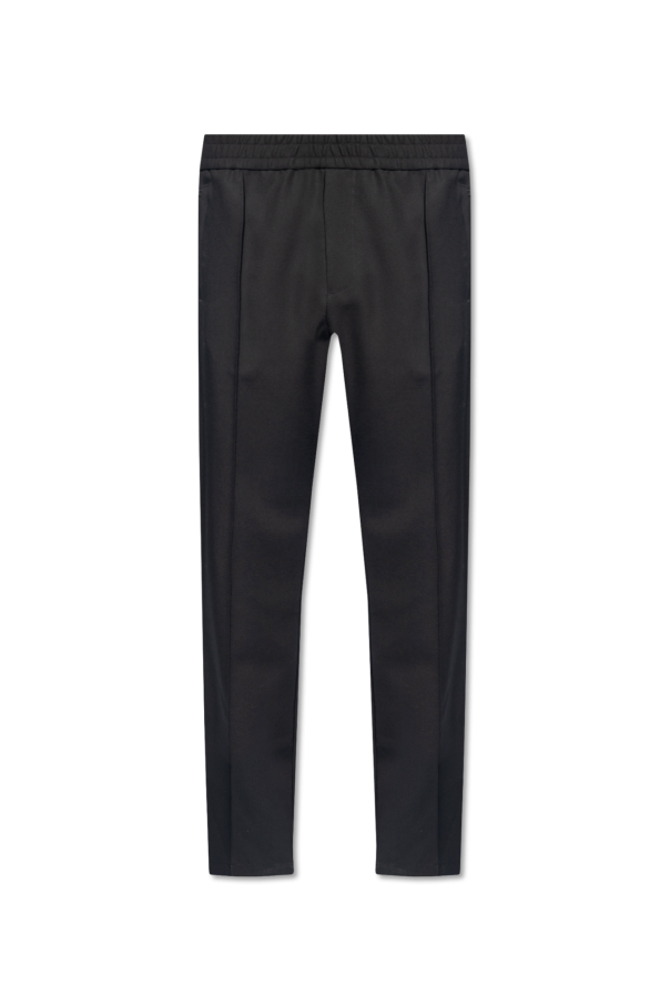 Emporio Armani Spodnie z gumą w pasie