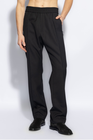 Emporio Armani Trousers fitted with elastic waist