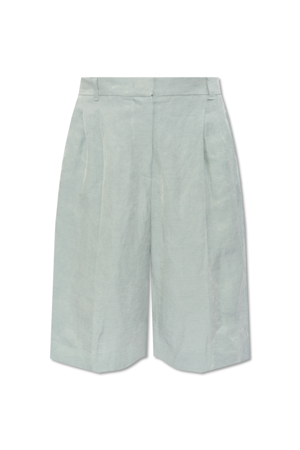 Pleat-front shorts od Emporio Armani