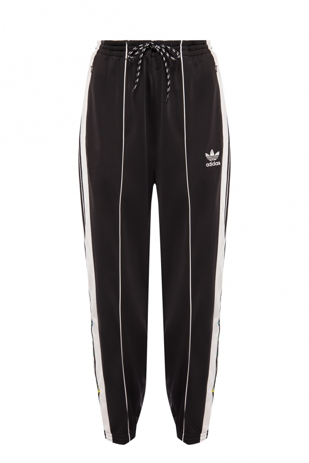 adidas flower track pants