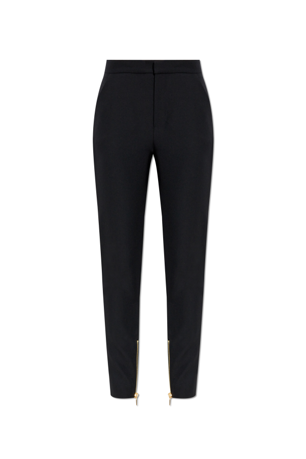 Trousers with zippers at the legs od Balmain