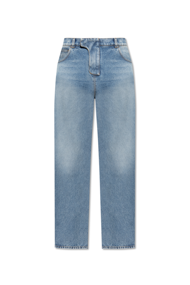 Jeans with slightly tapered legs od Balmain