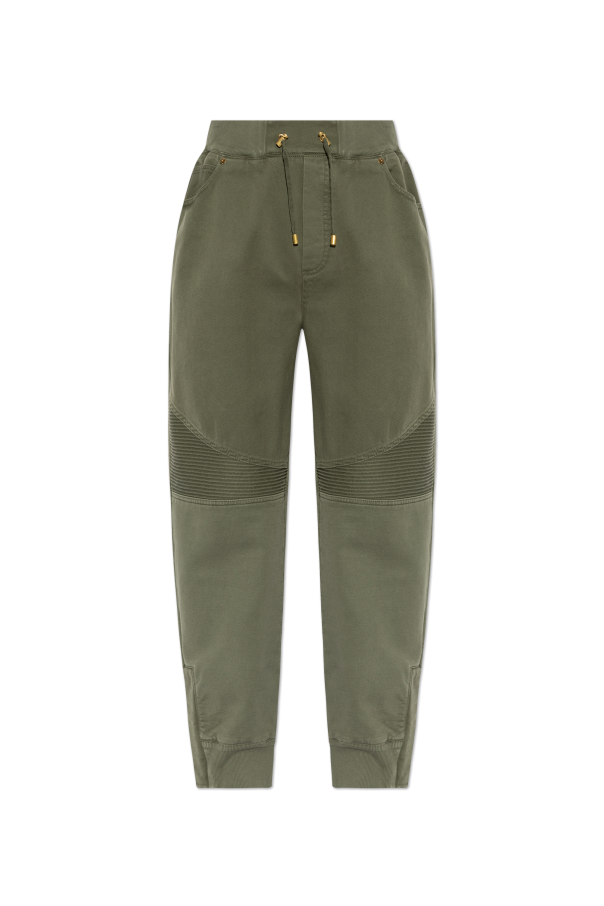 Trousers with appliqué, zdjęcie 1 Trousers with appliqué od Balmain