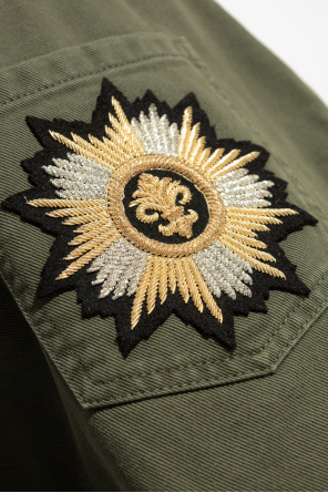 Balmain Trousers with appliqué