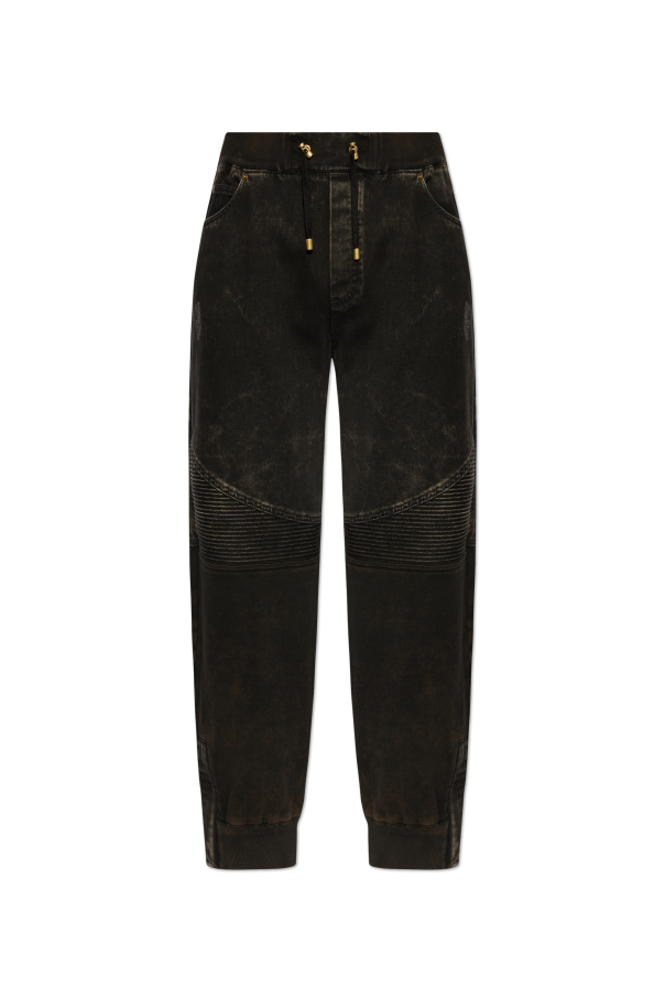 Trousers with vintage effect, zdjęcie 1 Trousers with vintage effect od Balmain