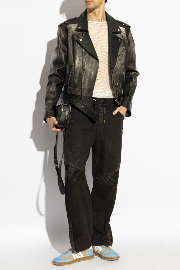 Balmain Hose mit vintage-Effekt