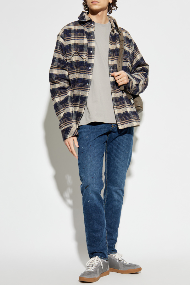 Emporio Armani Jeans with decorative paint stains