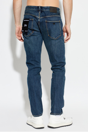 Emporio Armani Jeansy ze zwężanymi nogawkami