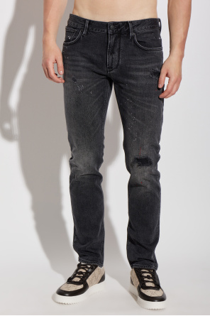 Emporio Armani Jeansy z efektem `vintage`