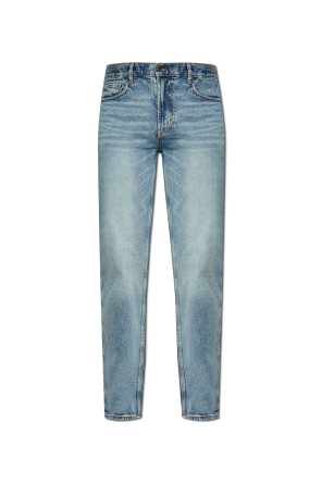 Jeans with tapered legs