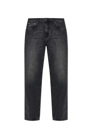 Jeans with tapered legs