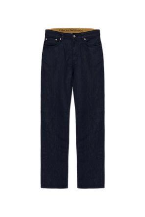 Straight-leg jeans