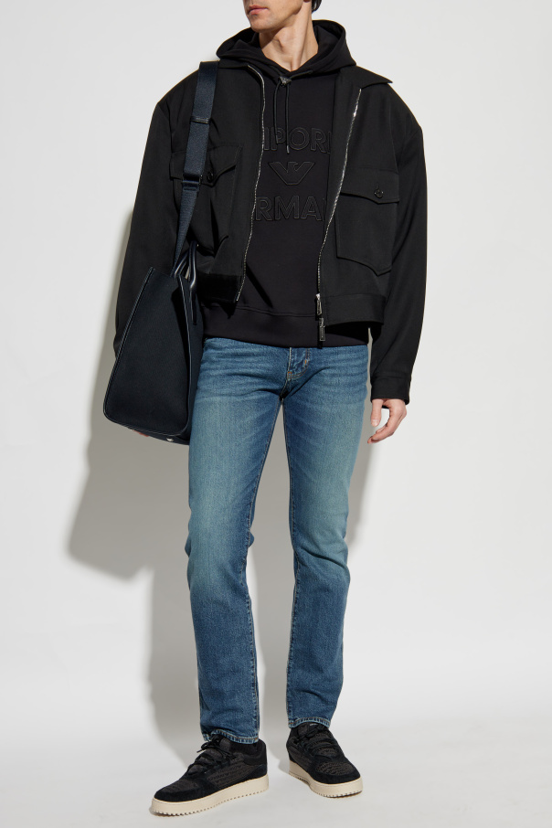 Emporio Armani Jeans mit schmal zulaufendem Bein