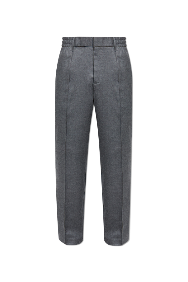 Wool trousers with pressed crease od Emporio Armani