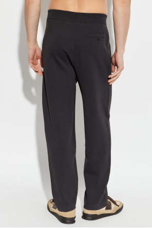 Emporio Armani Spodnie o luźnym kroju