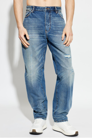 Emporio Armani Jeans with 'vintage' effect