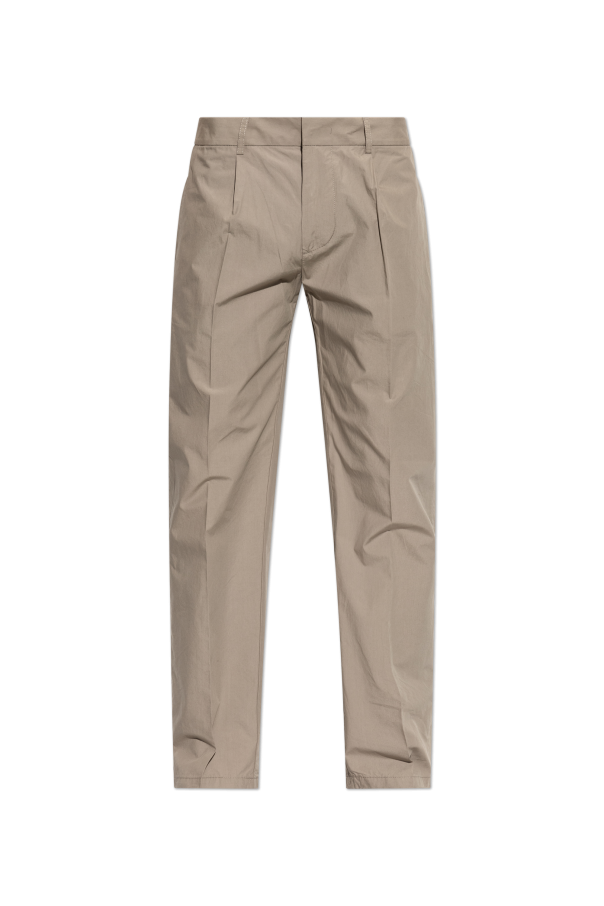 Cotton trousers with tapered legs od Emporio Armani