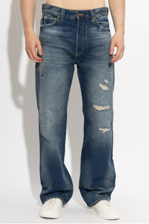 Emporio Armani Jeansy z efektem ‘vintage’