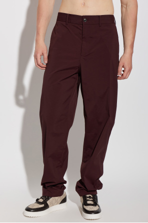 Emporio Armani Loose-fit pleated trousers